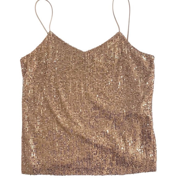 Y2K Sequin Camisole Top - Picture 1 of 5